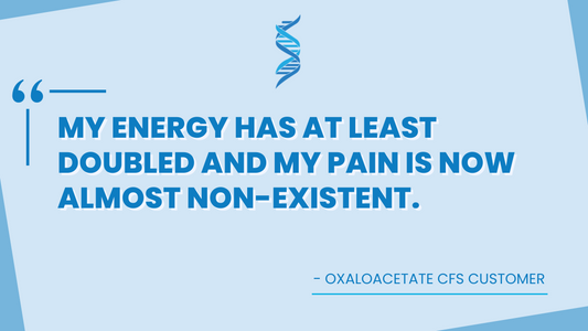 "I am able to work out at the gym and ride an e-bike." - Oxaloacetate CFS