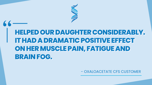 "Now working full time and jogging and hiking" - Oxaloacetate CFS Review