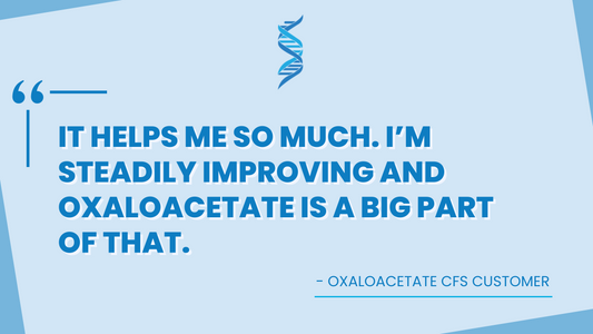 "Oxaloacetate increases the gains from pacing" - Oxaloacetate CFS Review