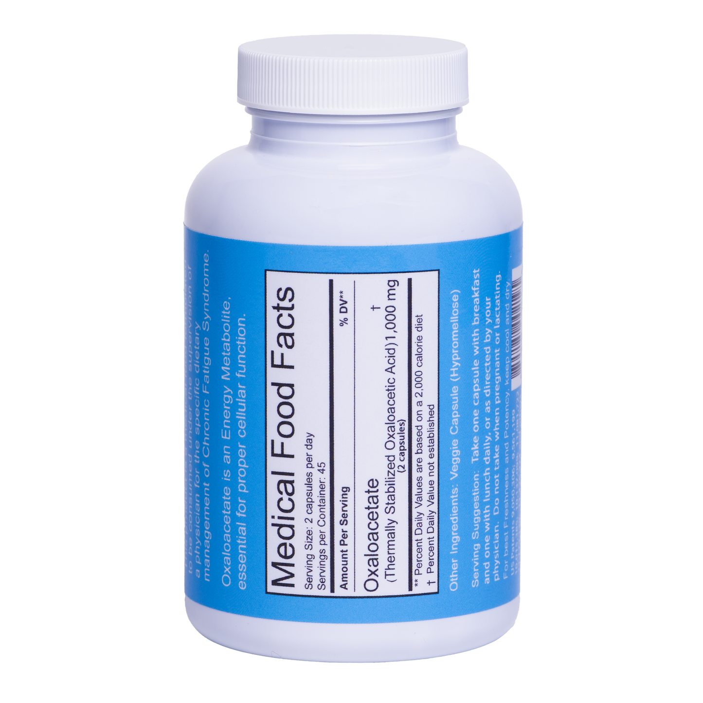 Oxalacetat CFS – 90 Kapseln, 500 mg
